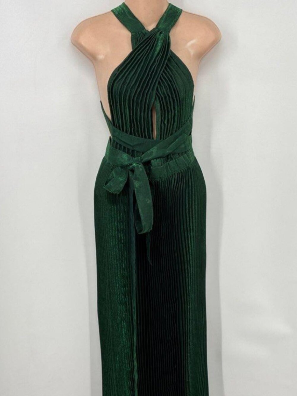 L'idee Green Cocktail Dress Size 6